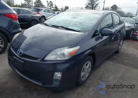 2011 Toyota Prius Two from USA, damaged, VIN JTDKN3DU2B5343181